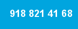 918 821 41 68 918 821 41 68